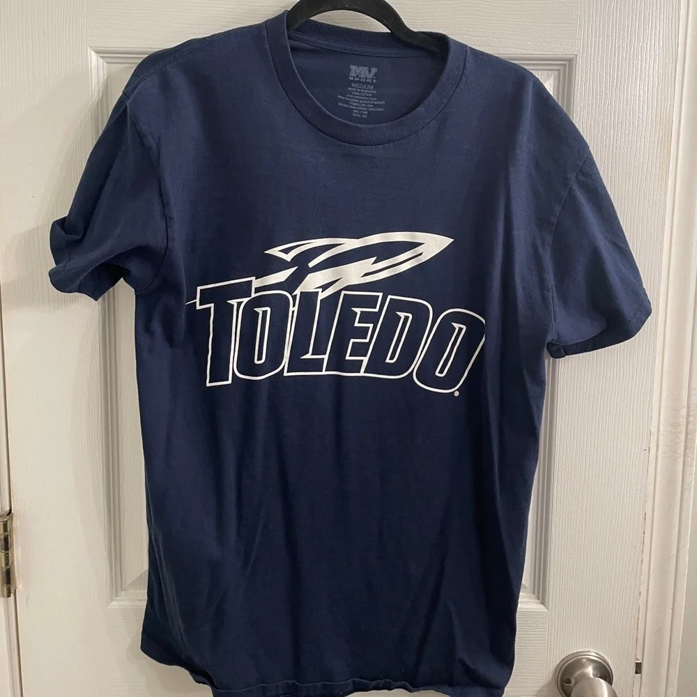 Navy Blue Toledo Rockets T-Shirt - Picture 1 of 3